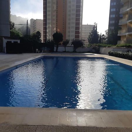 Beautiful Residential Apartment With Pool Бенидорм Экстерьер фото