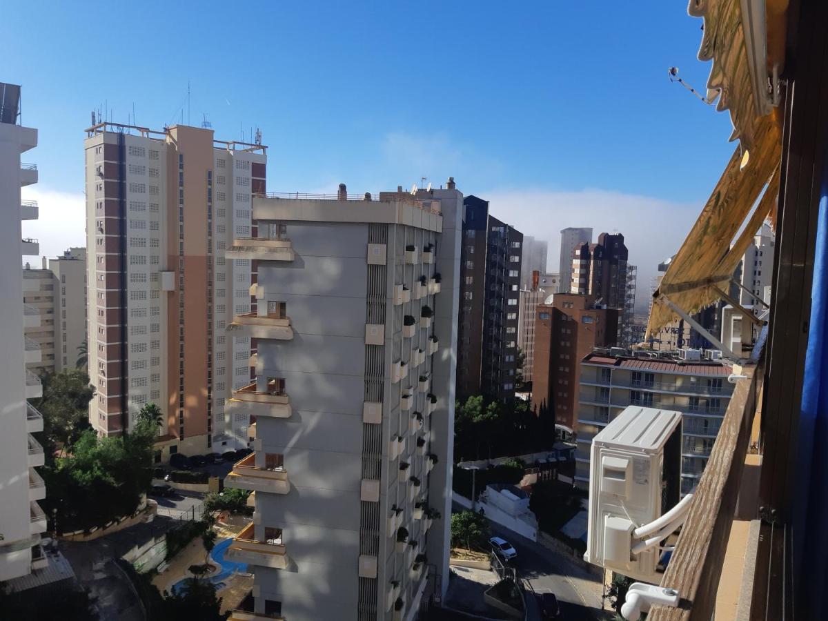 Beautiful Residential Apartment With Pool Бенидорм Экстерьер фото